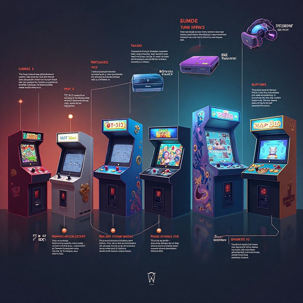 Evolution of gaming from retro to modern